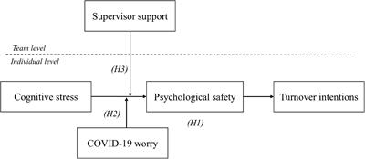 Stress and Turnover Intentions Within Healthcare Teams: The Mediating Role of Psychological Safety, and the Moderating Effect of COVID-19 Worry and Supervisor Support